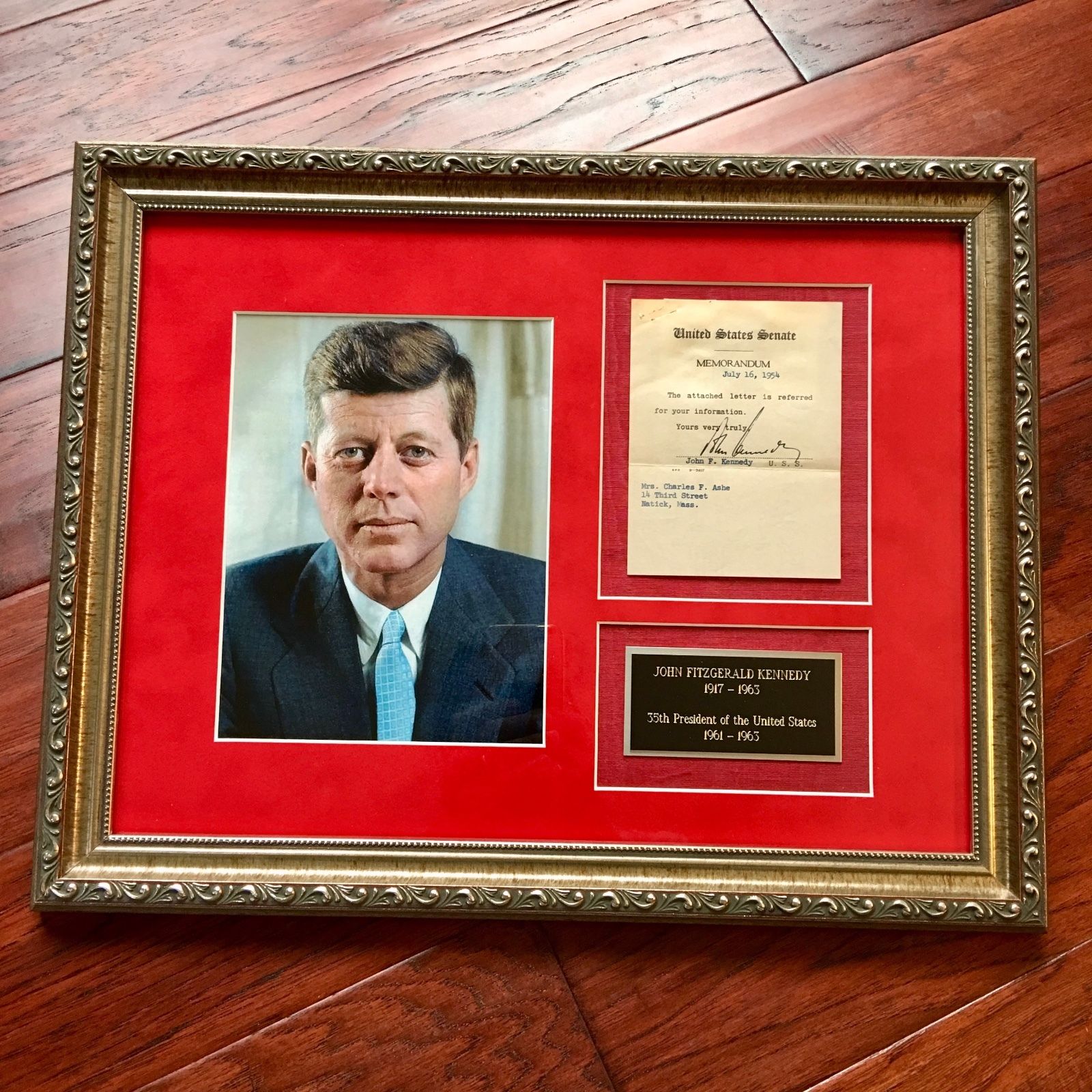 JOHN F. KENNEDY * JSA COA * Scarce Authentic JFK AUTOGRAPH Signed *