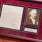 JOHN QUINCY ADAMS * JSA * Autograph Diplomatic Commission Letter Signed * Peru