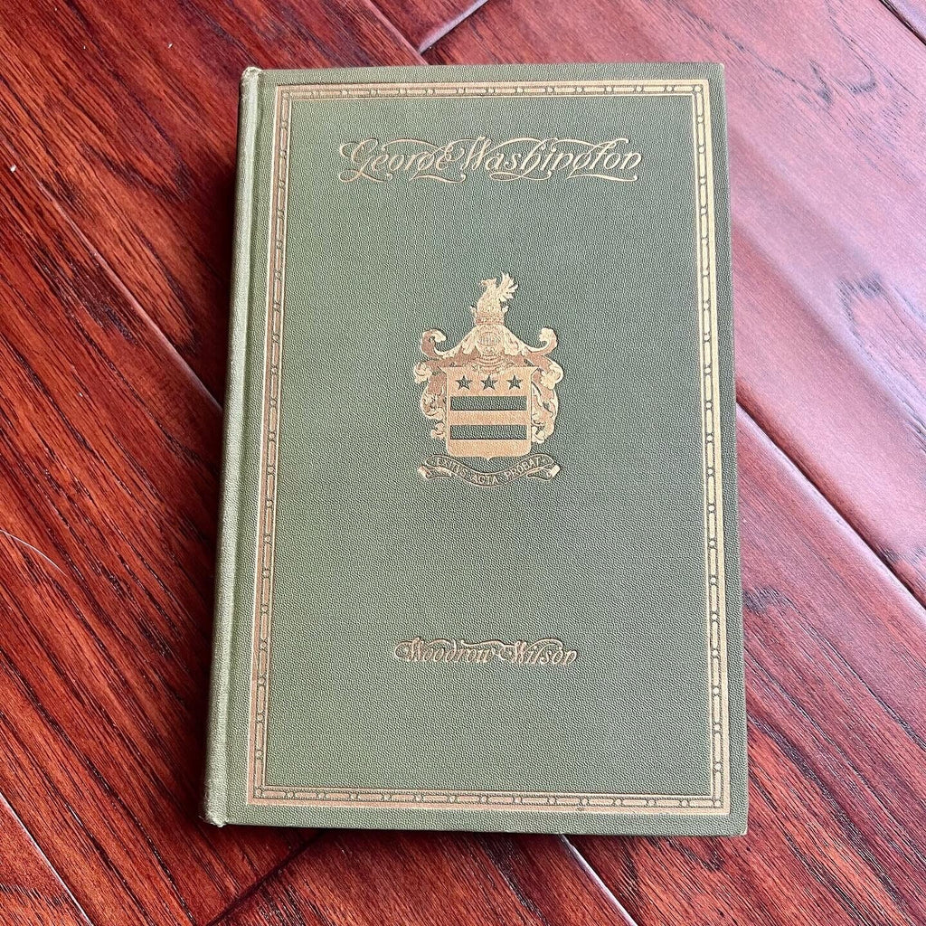 WOODROW WILSON * PSA/DNA * Biography of George Washington Autograph Signed Book