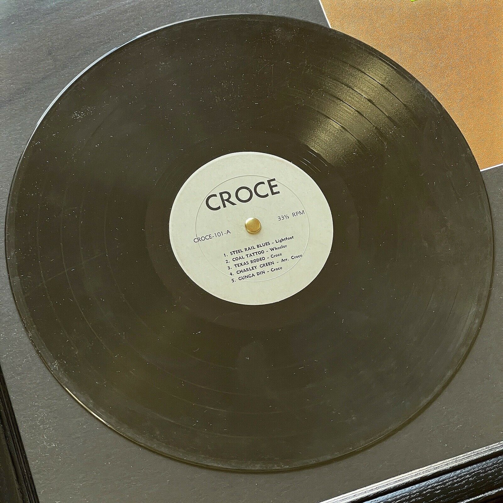 JIM CROCE * JSA * Scarce AUTOGRAPH Debut Album "Facets" Signed * 1 of 500 copies