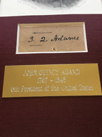 JOHN QUINCY ADAMS * PSA/DNA * Authentic AUTOGRAPH * SIGNED Clipped Free Frank
