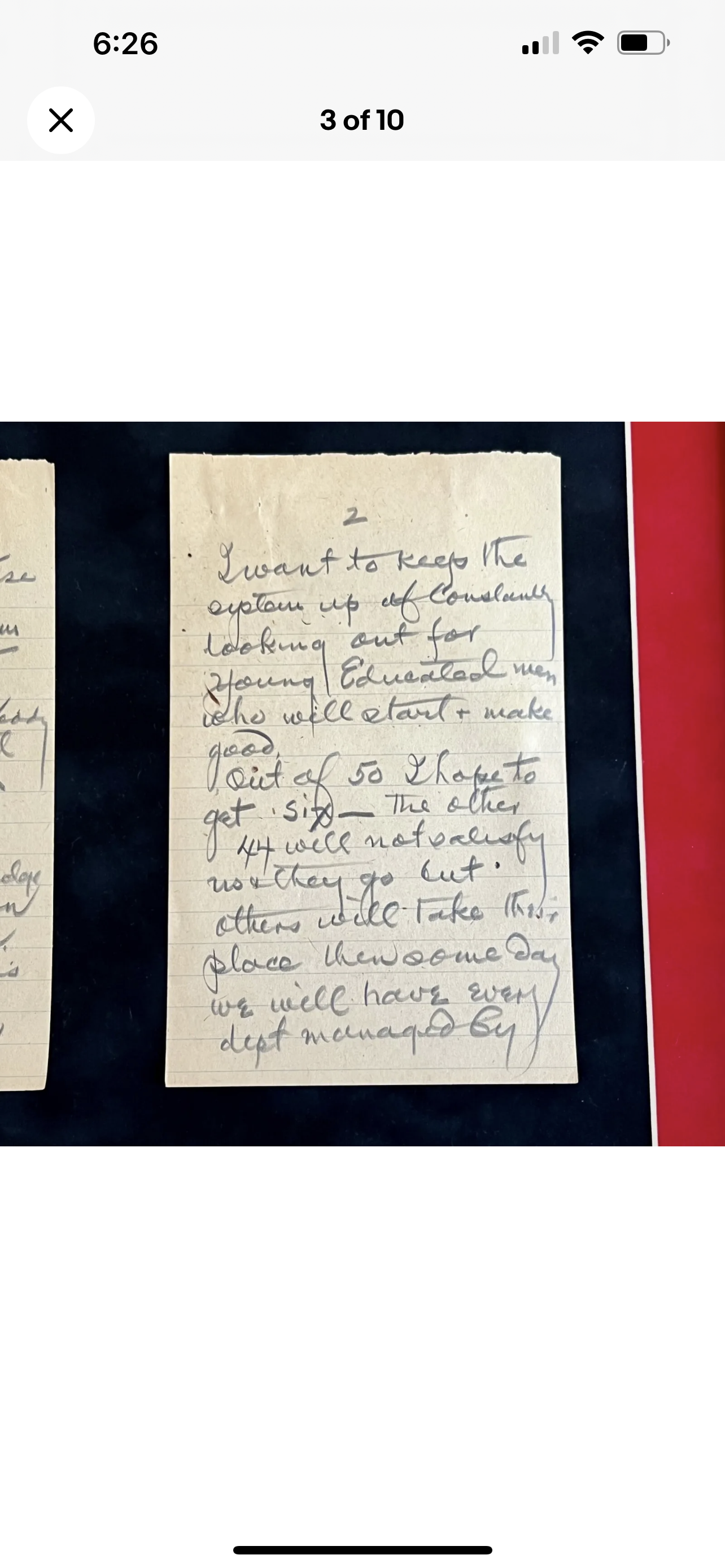 THOMAS EDISON * JSA * Ruthless 3 Page AUTOGRAPH Letter Firing 44 Men SIGNED