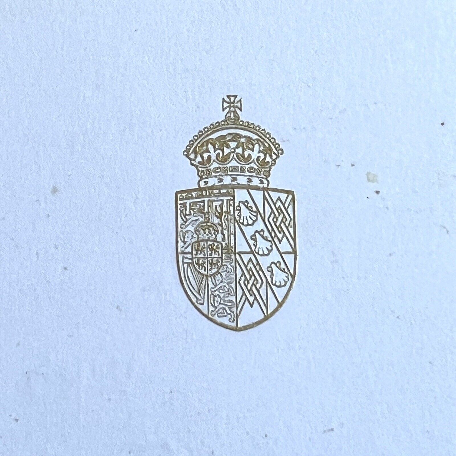 PRINCESS DIANA and KING CHARLES III * JSA * Signed 1982 Christmas Card Autograph