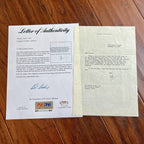 ROBERT F KENNEDY * PSA * Signed Autograph Re: Nepotism and Turning the FBI Loose