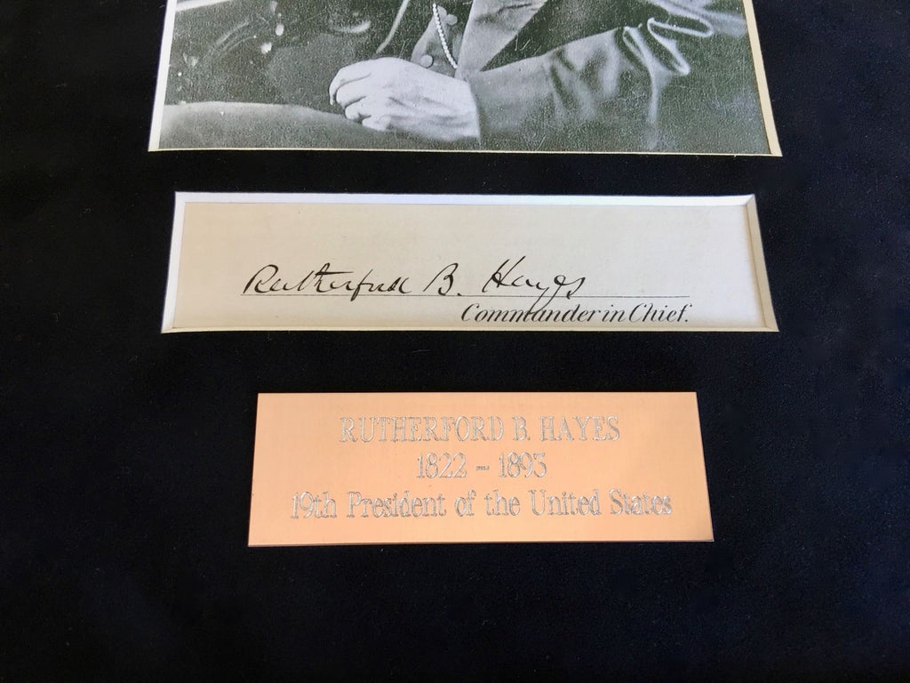 RUTHERFORD B. HAYES * Scarce Full Autograph Signed ** as PRESIDENT **