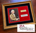 JOHN ADAMS * Scarce AUTOGRAPH Cut Signature SIGNED * JSA COA * 2nd President