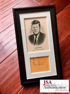 JOHN F. KENNEDY * JSA COA * Scarce Authentic AUTOGRAPH Signed * JFK President