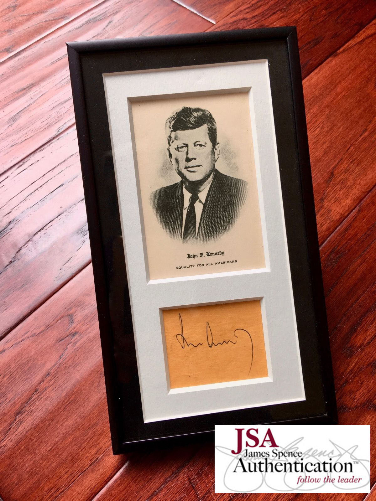 JOHN F. KENNEDY * JSA COA * Scarce Authentic AUTOGRAPH Signed * JFK President