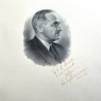 HARRY TRUMAN * JSA LOA * Signed 11x14 Engraving Autograph Official BEP Portrait