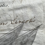 ABRAHAM LINCOLN * PSA/DNA * Autograph Document Same Week as Emancipation Signed