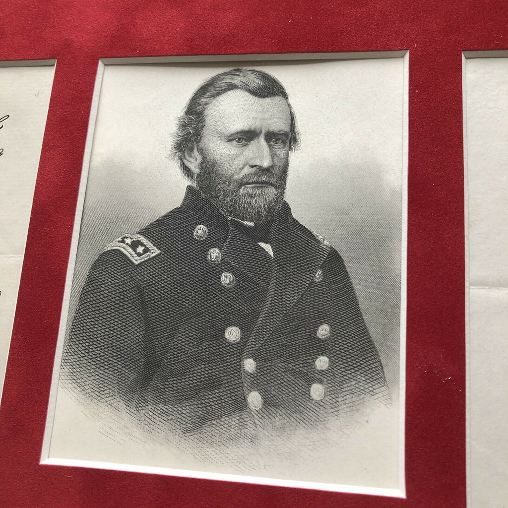 ULYSSES S. GRANT * PSA/DNA * "No Autograph of Abraham Lincoln" Letter Signed