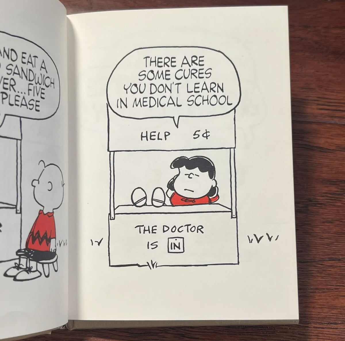 CHARLES M. SCHULZ * PSA/DNA * AUTOGRAPH Drawing SNOOPY Signed Sketch * Lucy Book