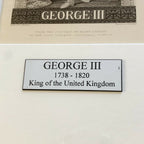 KING GEORGE III * BAS LOA * Revolutionary War Date Autograph Letter Signed