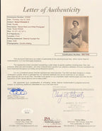 QUEEN ELIZABETH II * JSA LOA * Signed 16x22 Coronation Year Autograph Portrait *
