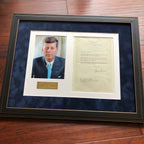 JOHN F. KENNEDY * PSA/DNA * WHITE HOUSE AUTOGRAPH Letter * WWI Veteran