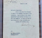 WOODROW WILSON * PSA/DNA Slab * Autograph WHITE HOUSE Letter Signed AS PRESIDENT