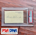 FRANKLIN D. ROOSEVELT * PSA * AUTOGRAPH White House Card SIGNED * as PRESIDENT