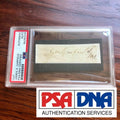 JAMES A. GARFIELD * PSA/DNA Slabbed * Autograph Free Frank Signed * President