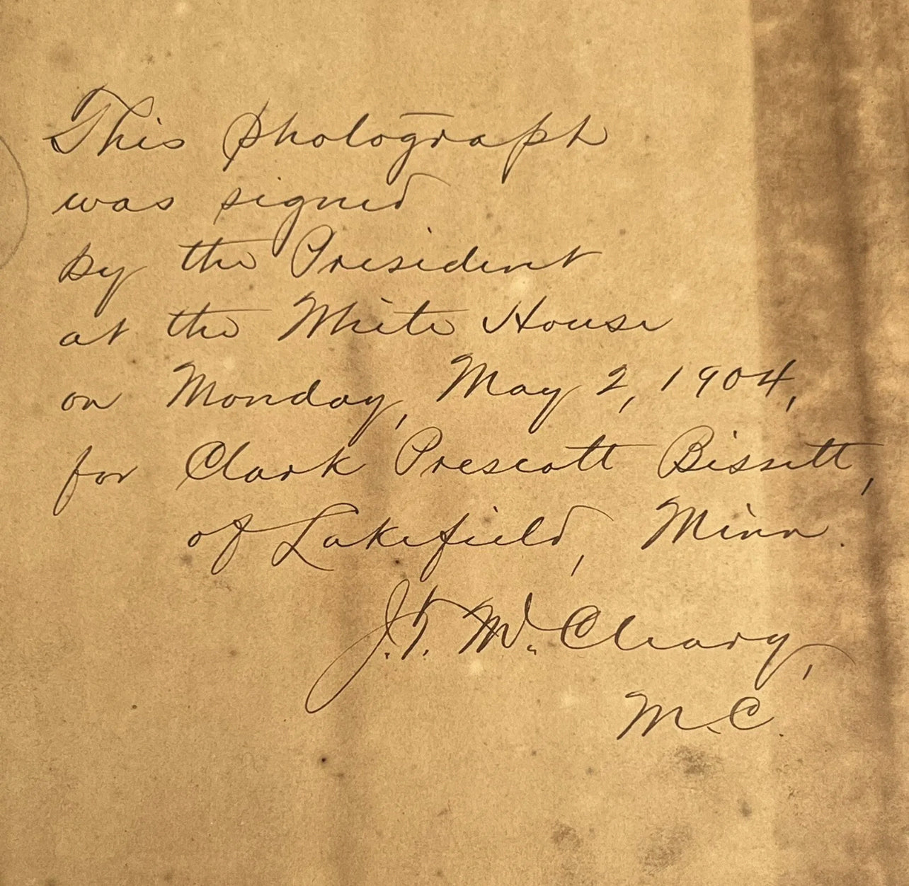 THEODORE ROOSEVELT * PSA/DNA * Photograph Portrait Signed as President Autograph