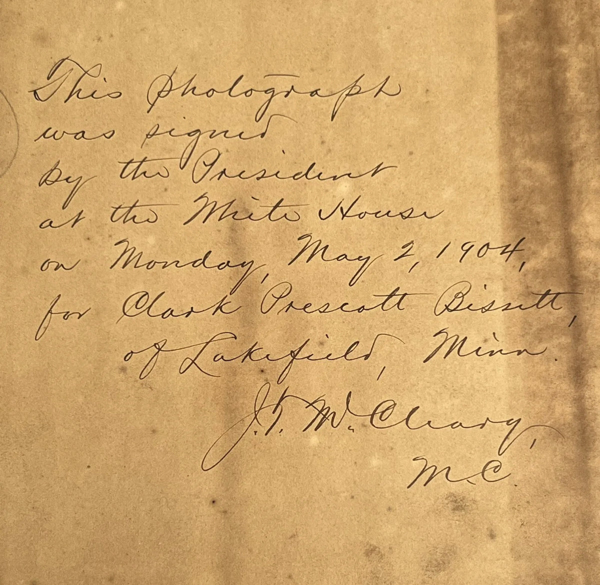 THEODORE ROOSEVELT * PSA/DNA * Photograph Portrait Signed as President Autograph