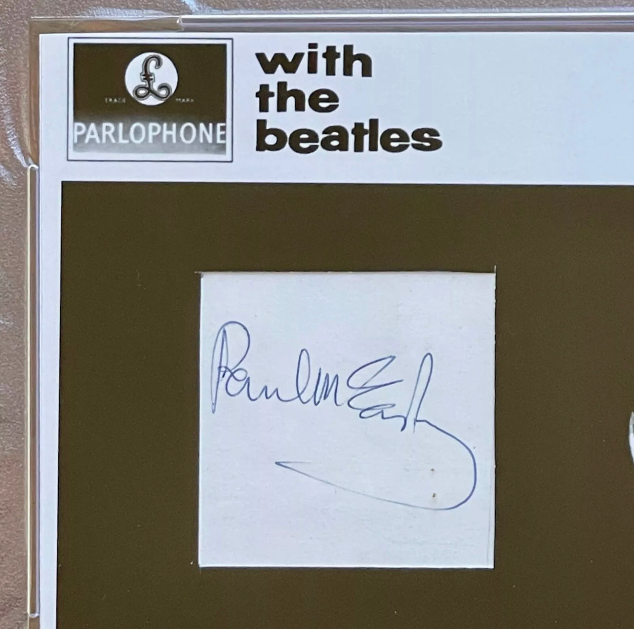 PAUL McCARTNEY * PSA/DNA * Autograph MEET THE BEATLES Custom Card SIGNED