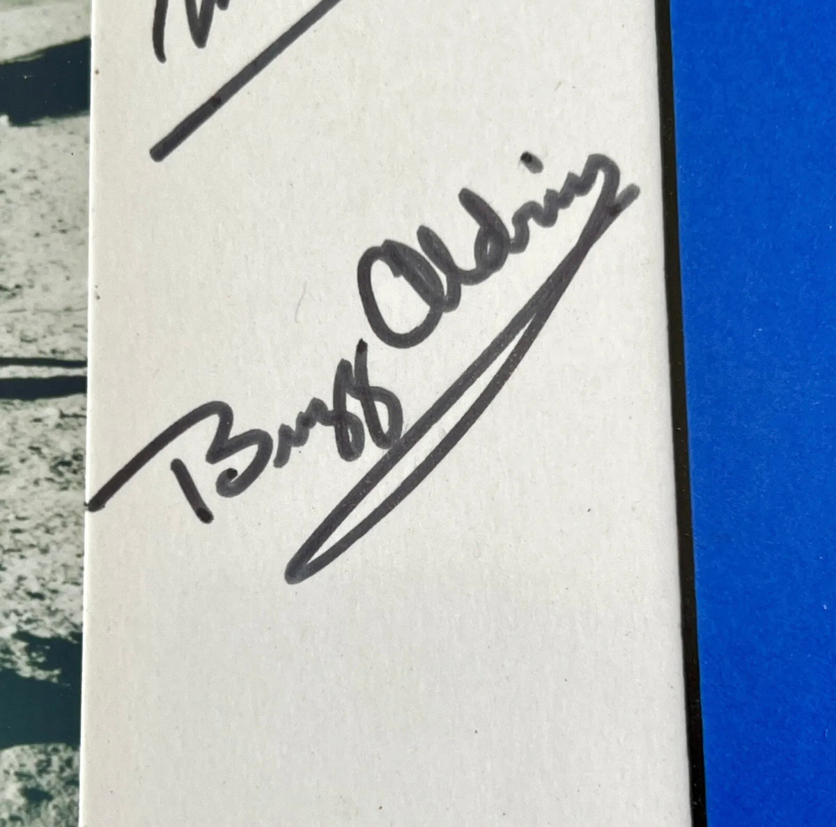 APOLLO 11 * PSA * 1969 Crew Signed Autograph Photo * Neil Armstrong Buzz Aldrin