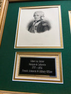 MARQUIS DE LAFAYETTE * PSA/DNA * 2x SIGNED Autograph Letter * Revolutionary War
