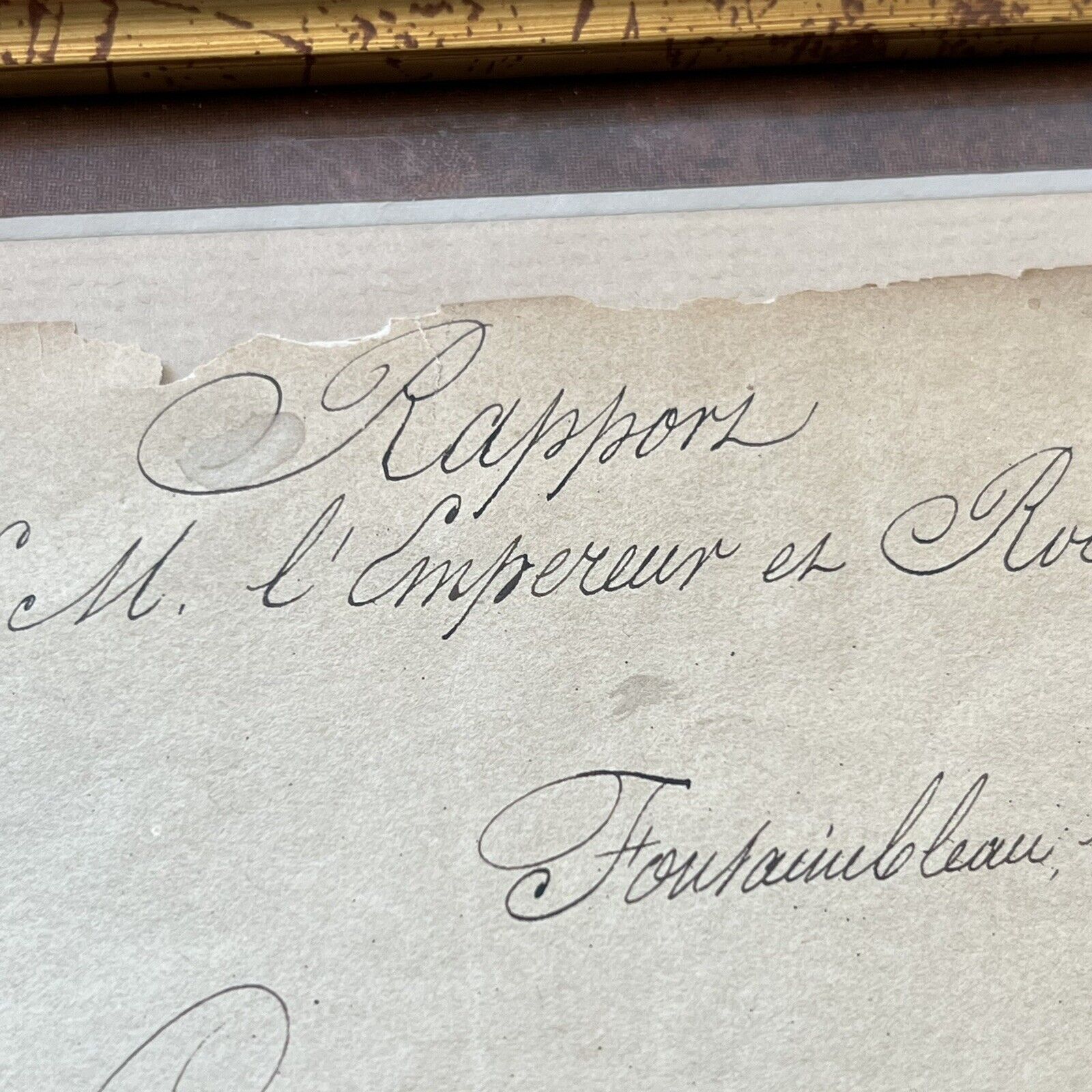 NAPOLEON BONAPARTE * JSA LOA * Signed Requests For Leaves of Absence Autograph