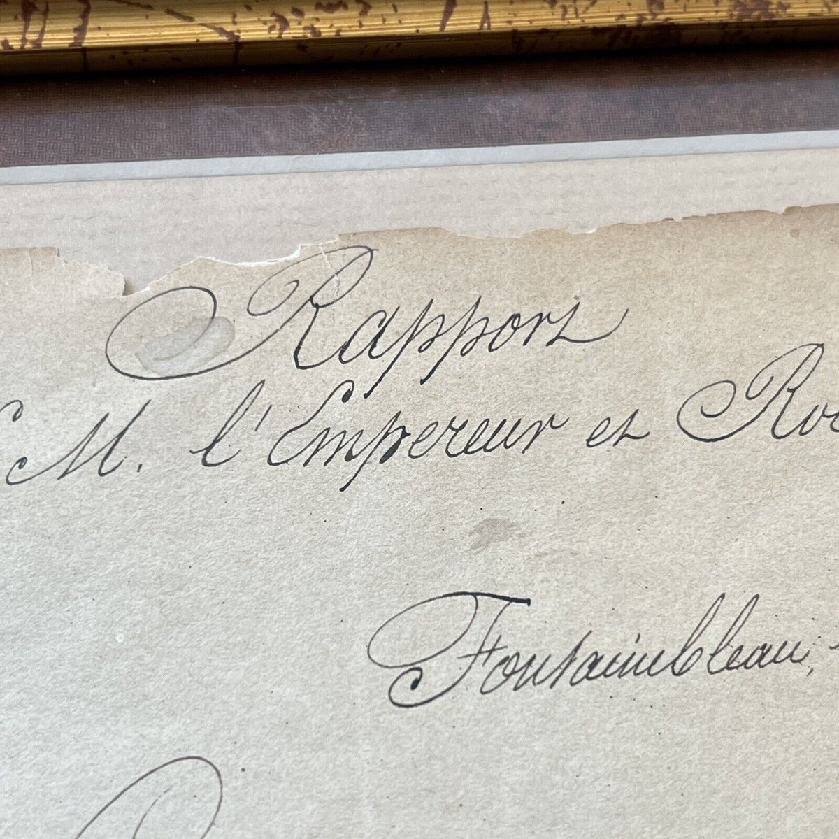 NAPOLEON BONAPARTE * JSA LOA * Signed Requests For Leaves of Absence Autograph