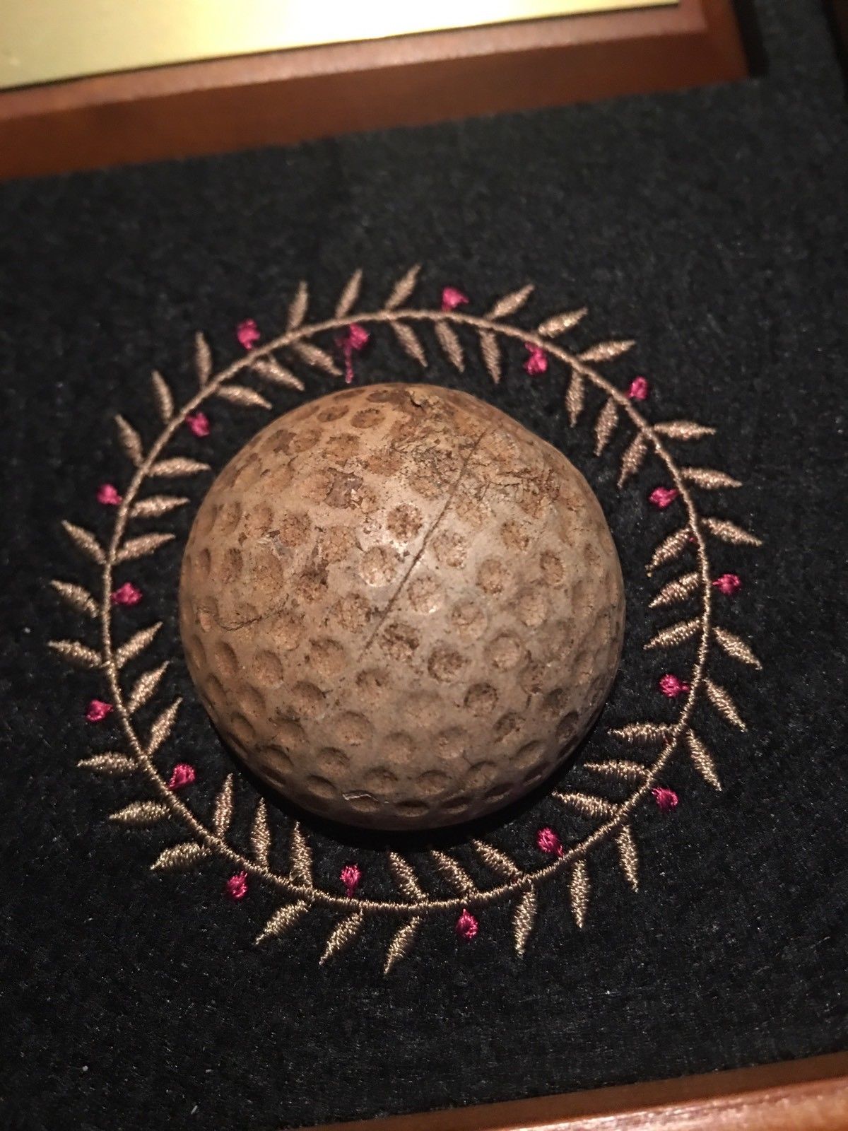 JOHN F. KENNEDY * Scarce Authentic JFK 1942 Used Golf Ball * President Autograph