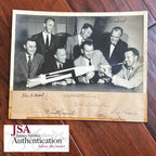 MERCURY 7 * JSA * Gus Grissom Signed Photo Autograph John Glenn