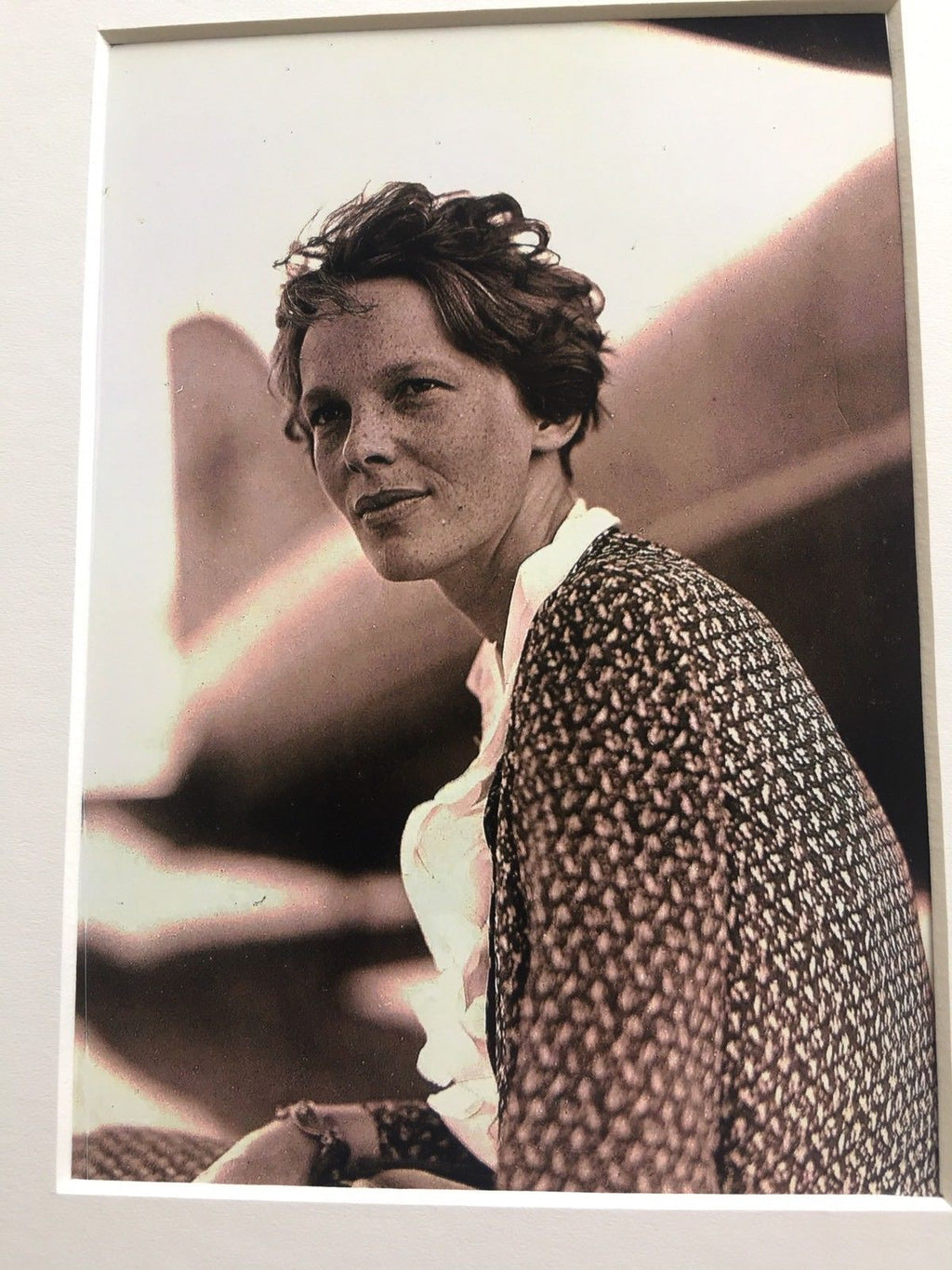 AMELIA EARHART * Legendary Aviator * authentic SIGNED Note Paper * AUTOGRAPH
