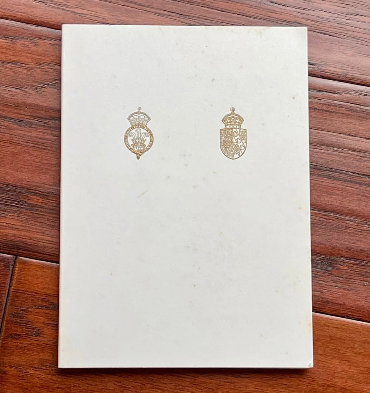 KING CHARLES & PRINCESS DIANA * PSA * Autograph Family Xmas Card Signed * 1983