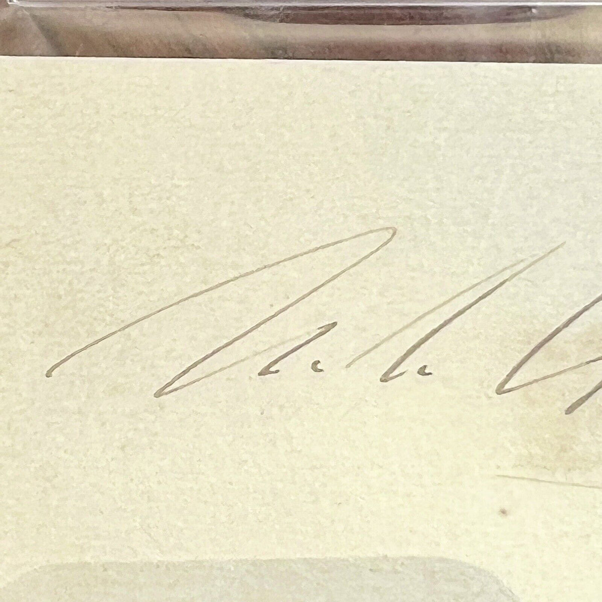 ULYSSES S. GRANT * PSA/DNA Slab * AUTOGRAPH Card SIGNED * U. S. Signature