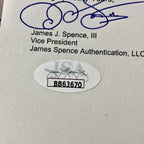 ERNEST HEMINGWAY * JSA LOA * Hand Signed Magazine Page Autograph * Provenance