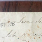 JAMES BUCHANAN * PSA/DNA Slab * Hand SIGNED AUTOGRAPH Envelope * Encapsulated