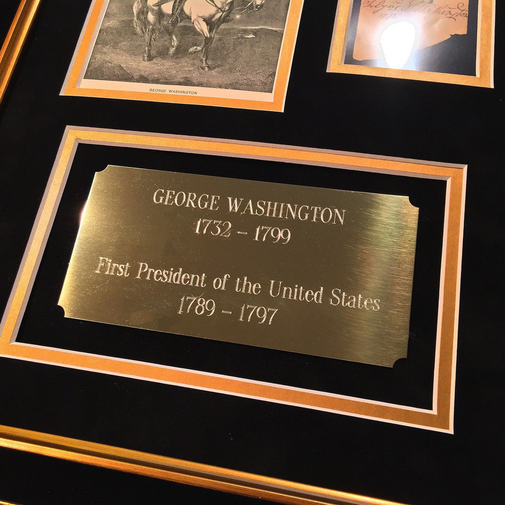 GEORGE WASHINGTON * PSA/DNA * 1774 Scarce Autograph Signed * President * General