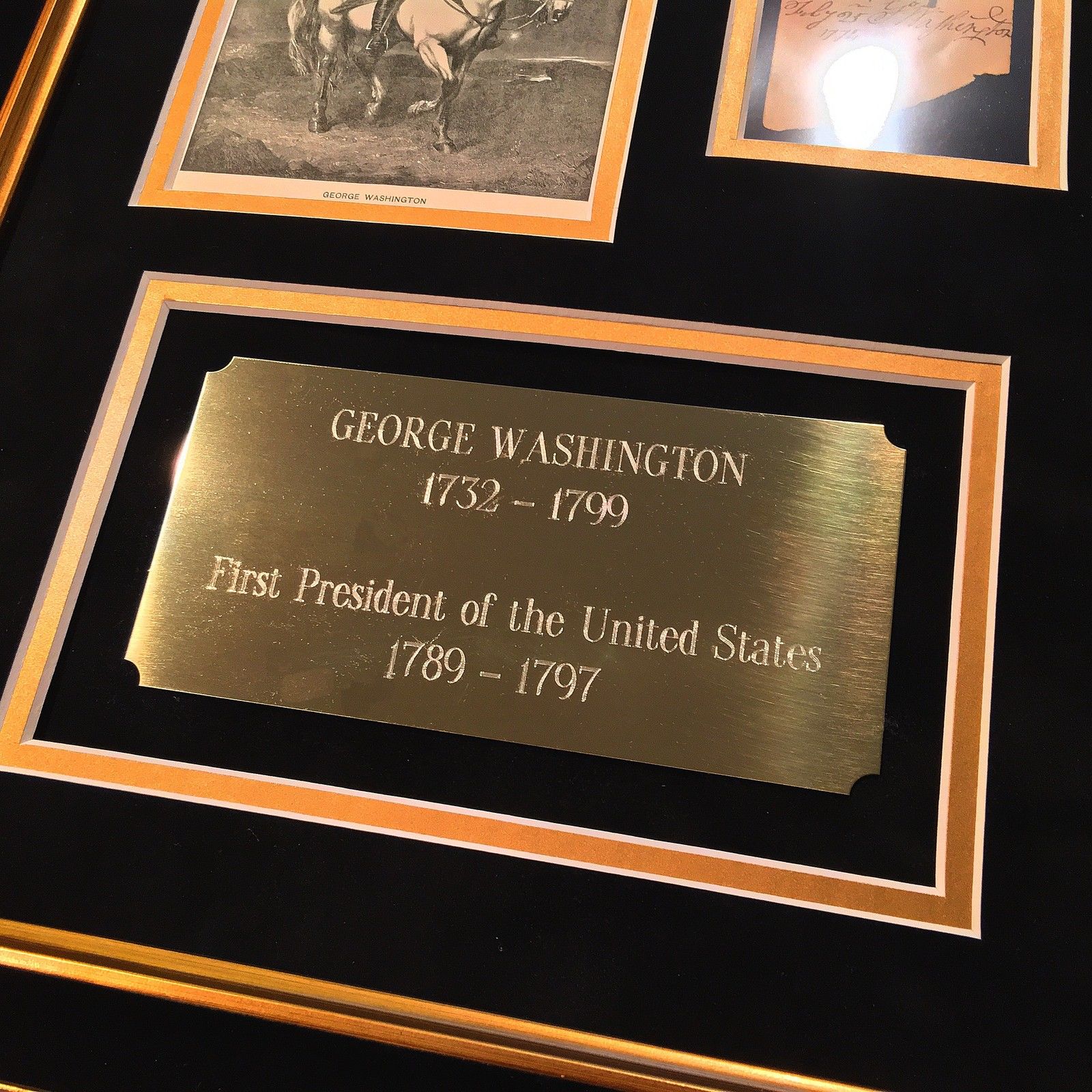 GEORGE WASHINGTON * PSA/DNA * 1774 Scarce Autograph Signed * President * General