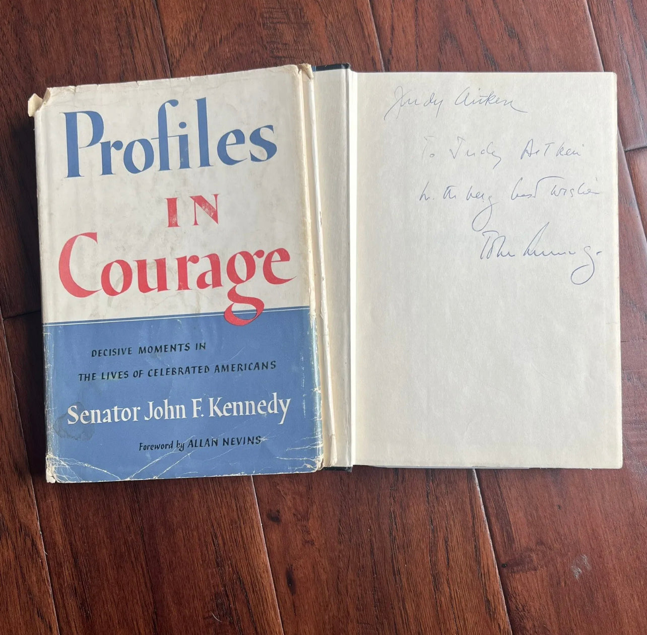 JOHN F. KENNEDY * Beckett BAS * Autograph 1st Edition Profiles in Courage Signed
