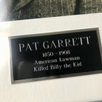 PAT GARRETT * PSA/DNA LOA * Autograph Warrant Signed * Billy the Kid Sheriff
