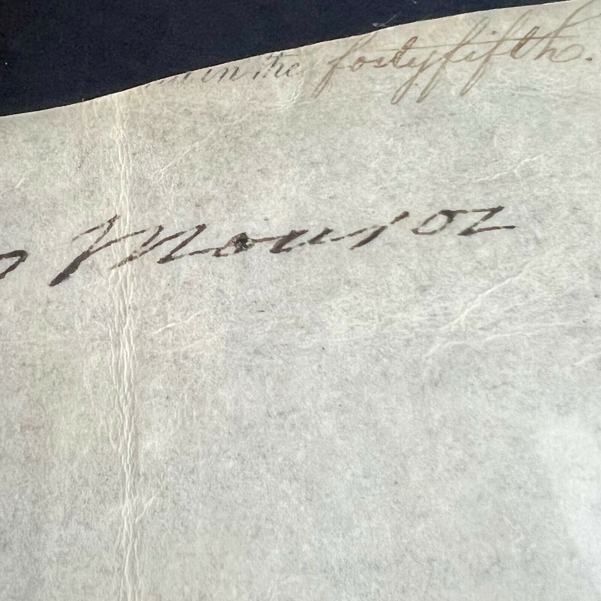 JAMES MONROE * BAS* AUTOGRAPH Cut Signature SIGNED * Beckett
