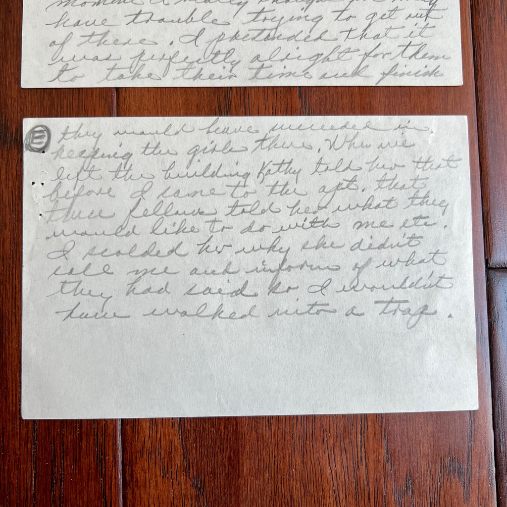 JACK RUBY * PSA * AUTOGRAPH Notes Why He Had Pistol to Shoot Oswald SIGNED * JFK