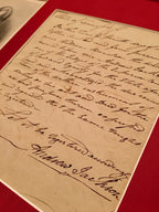 ANDREW JACKSON * Signed TWICE (2x) * EARLY Handwritten FAMILY Legal Document