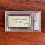 ERNEST HEMINGWAY * PSA/DNA * Autograph Calling Card Signed