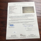 WALT WHITMAN * JSA LOA * Leaves Of Grass Autograph Book Signed