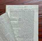 ANDREW JOHNSON * JSA LOA * Signed 6x Autograph Pamphlet * Abraham Lincoln VP