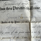 RUTHERFORD B. HAYES * JSA * Autograph State of Ohio Document Signed President