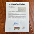 JACK RUBY * PSA * AUTOGRAPH Notes Why He Had Pistol to Shoot Oswald SIGNED * JFK