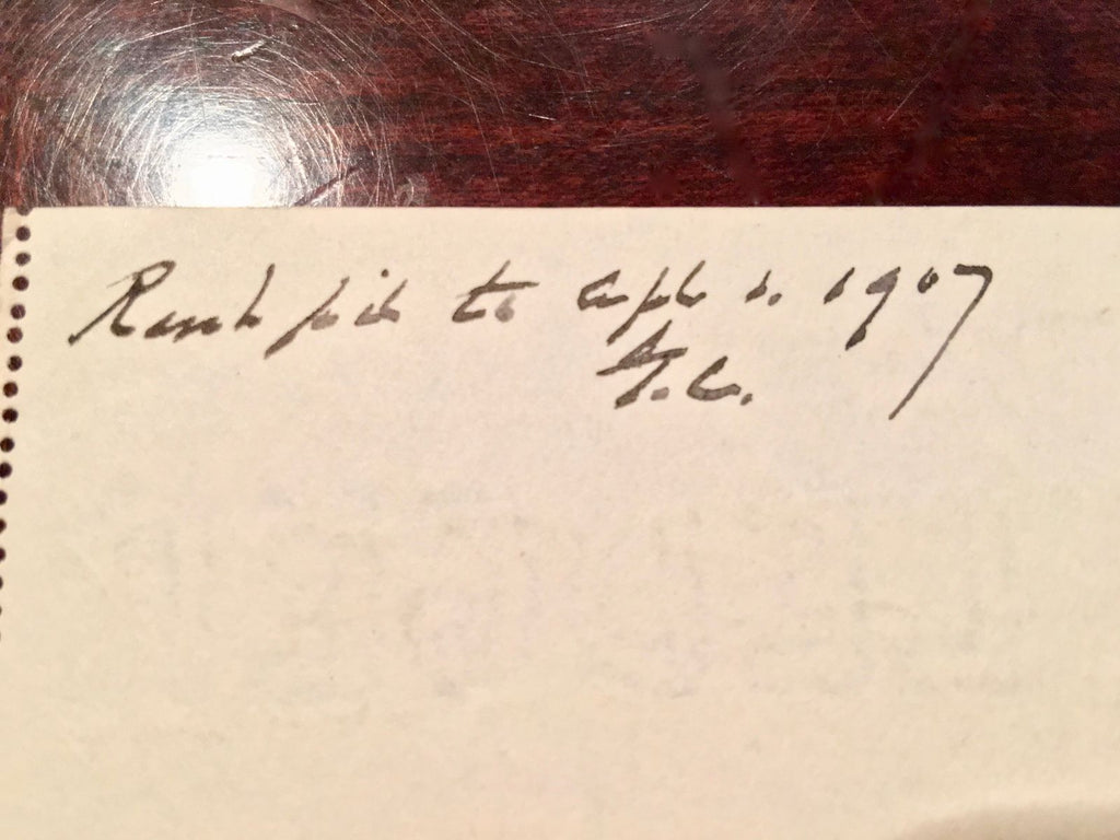 GROVER CLEVELAND * SIGNED 8x AUTOGRAPH Handwritten WESTLAND Lease * President