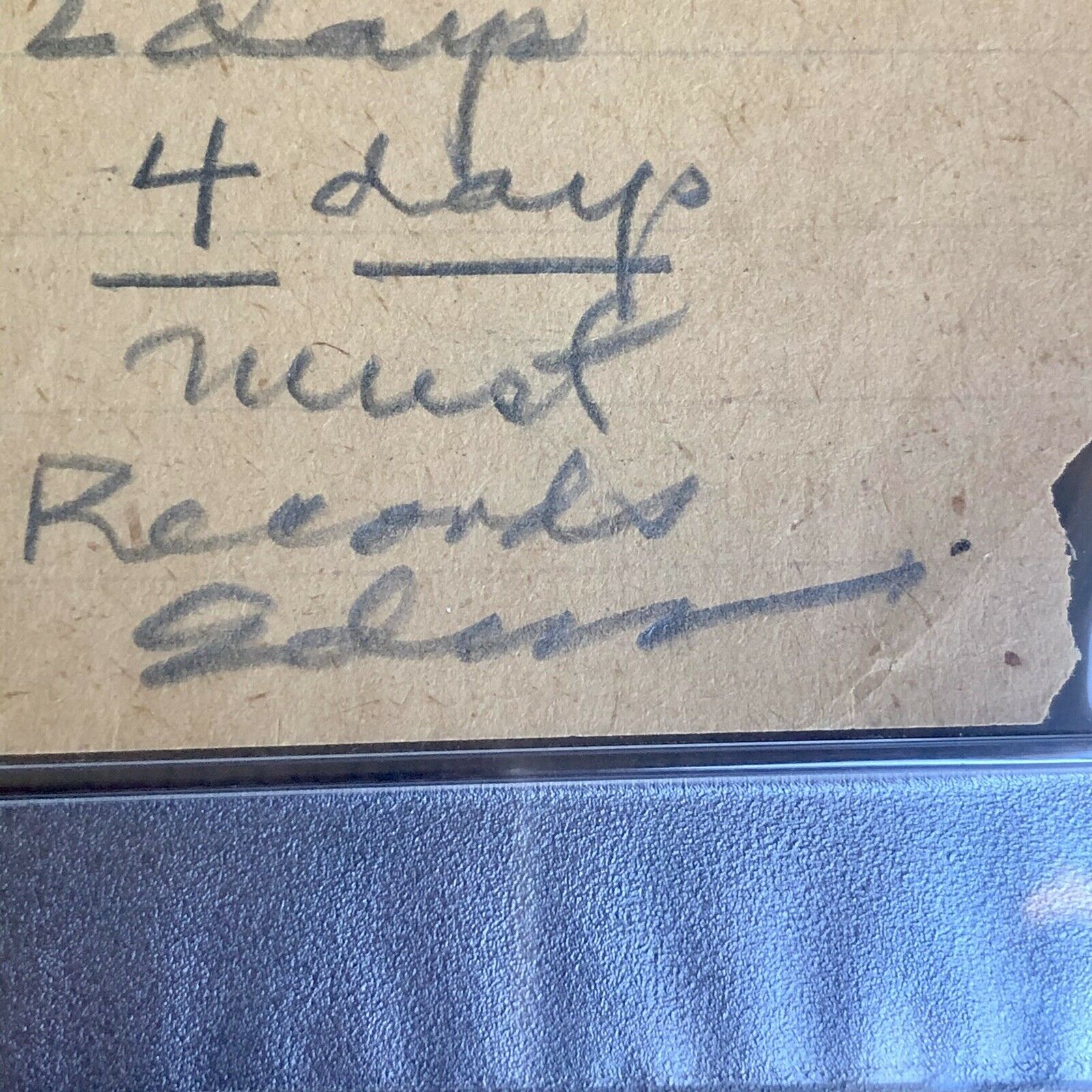 Thomas Edison * PSA/DNA Slab * "Sell Records" Autograph Handwritten Note Signed